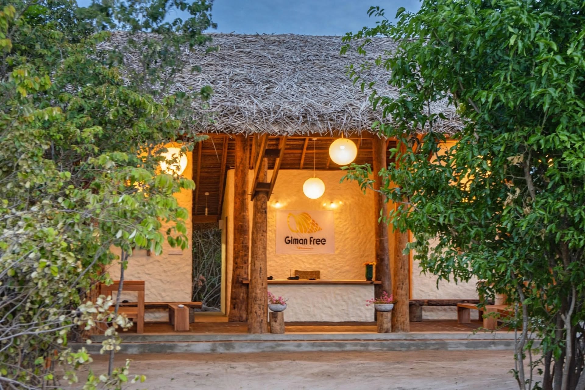 Book your stay at Giman Free Beach Resort